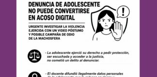 Tejiendo Redes Infancia exige investigar acoso contra alumna que denunció a profesor del IEMS
