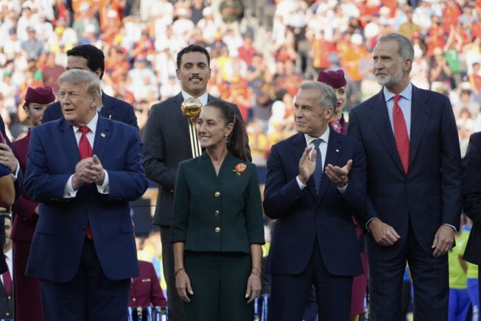 Trump, Sheinbaum, Carney , Rey felipe VI