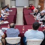 Supervisan Estado y Federación operación de Refugios Temporales en el sur