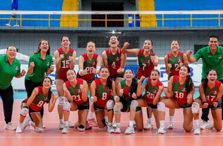 México asegura su lugar en el Mundial Femenil Sub-19 de Voleibol de Sala 2027