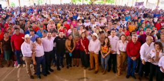Gobernadora regresa a Minatitlán; pescadores reciben apoyo estatal adicional a Bienpesca