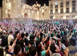 Vive Veracruz la pasión del Mundial en un ambiente familiar y seguro