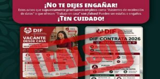 Alerta DIF Nacional a la población por publicaciones falsas en redes sociales