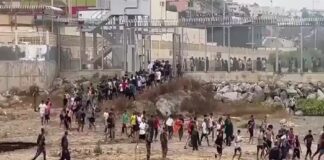 España y Marruecos refuerzan la frontera ante oleada de migrantes en Ceuta