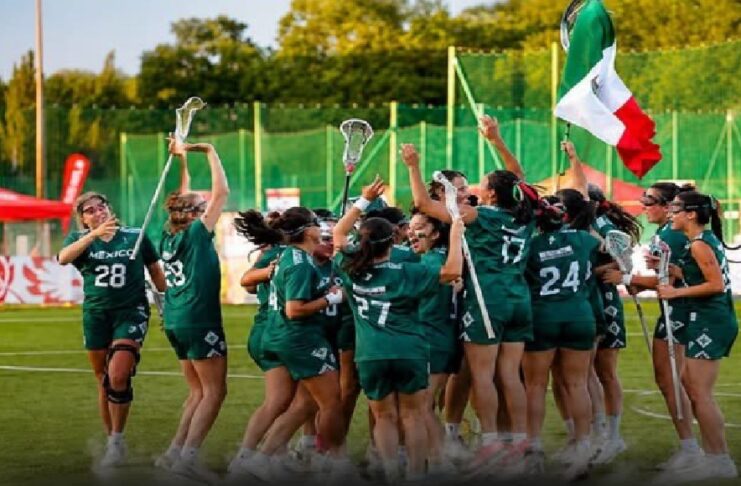 Selección femenil de lacrosse avanza invicta por título mundial que disputará en Polonia
