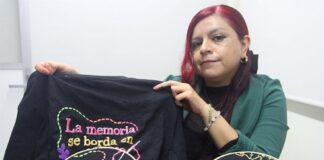Bordar, una forma de acompañar y resistir ante la desaparición de personas