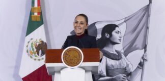 Presidenta destaca cifra más baja de homicidios dolosos en un día en por lo menos 15 años; se registraron 20 casos el 13 de agosto