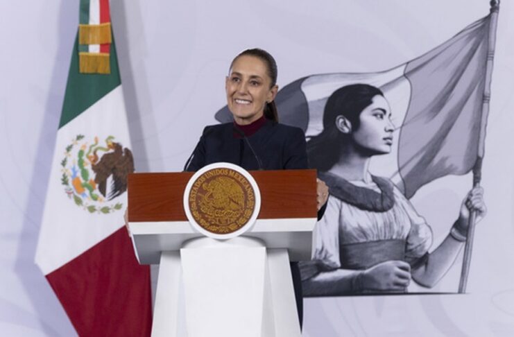Presidenta destaca cifra más baja de homicidios dolosos en un día en por lo menos 15 años; se registraron 20 casos el 13 de agosto