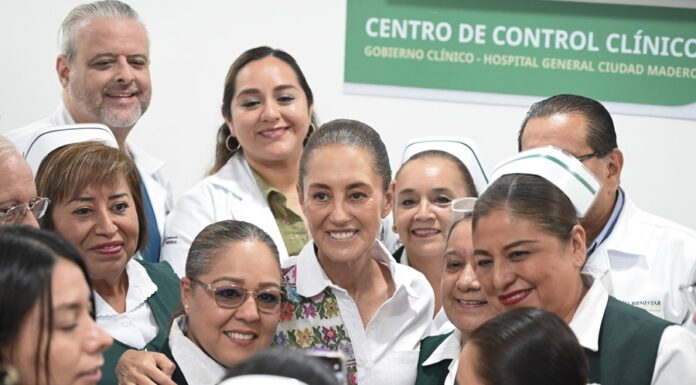 Hemos inaugurado 32 hospitales en sector Salud, informa presidenta Sheinbaum en Tamaulipas