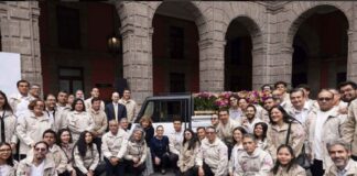 Presidenta Claudia Sheinbaum presenta el minivehículo Olinia Carga