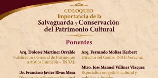 Realizará SECVER coloquio para reflexionar sobre conservación del patrimonio cultural