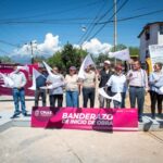 Daniela Griego da inicio a obra de rehabilitación sanitaria en Infonavit Pomona