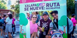 Recuperando espacios públicos y fomentando la convivencia familiar en domingo de Ruta Recreativa del Ayuntamiento