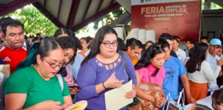 STPSP acerca a jóvenes de Poza Rica más de mil 300 oportunidades laborales