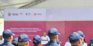 Veracruz suma 107 nuevos elementos a las tareas de Policía de Proximidad