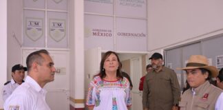 Supervisa Rocío Nahle condiciones de atención en la Estación Migratoria de Acayucan
