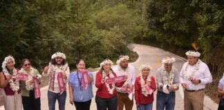 Rocío Nahle entrega tramo Tequila-Magdalena-Ahuatepec en beneficio de 25 comunidades de la sierra de Zongolica