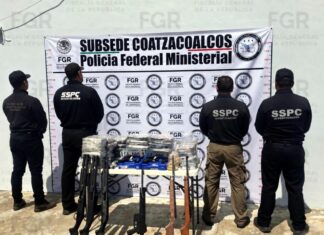 Vinculan a proceso a hombre y mujer detenidos con armas y 13 mil cartuchos en las Choapas, Veracruz