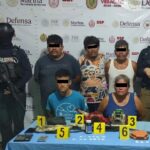 SSP y fuerzas federales detienen a 14 presuntos integrantes de grupos delictivos