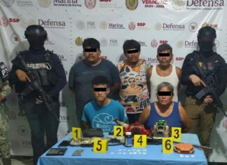 SSP y fuerzas federales detienen a 14 presuntos integrantes de grupos delictivos