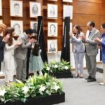 Kenia Lopez Rabadán devela fotografía de Ifigenia Martínez en galería de presidentas y presidentes de Mesa Directiva