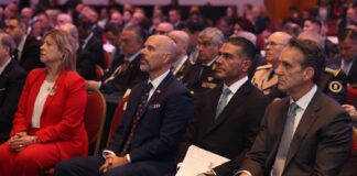 Omar García Harfuch destaca resultados de Estrategia de Seguridad de México en Conferencia de la DEA en Argentina