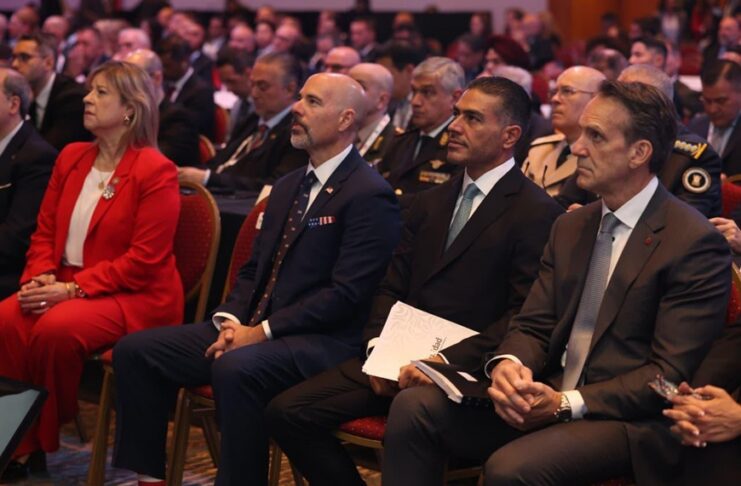 Omar García Harfuch destaca resultados de Estrategia de Seguridad de México en Conferencia de la DEA en Argentina