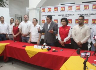 PT presenta nueva estructura regional en Veracruz; respalda juicio de procedencia contra alcaldes.