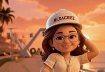 #Video: Rocío Nahle invita al festival del Mar con ilustración de IA
