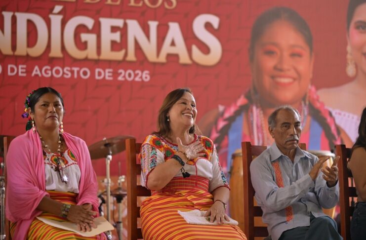 Pueblos originarios son la base de Veracruz y la transformación seguirá de su mano: Rocío Nahle