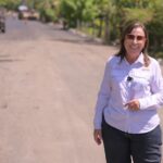 Supervisa Gobernadora rehabilitación de 22 km del camino Salinas–Los Cántaros