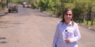 Supervisa Gobernadora rehabilitación de 22 km del camino Salinas–Los Cántaros