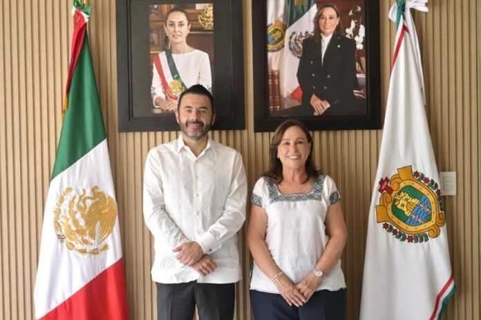 Rocio Nahle y Aureliano Hernández Palacios