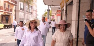 Rocío Nahle anuncia certificación para prestadores turísticos y mejoras al Centro Histórico de Veracruz Puerto