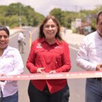 Rocío Nahle entrega 33 kilómetros completamente rehabilitados de la carretera Álamo–Tihuatlán