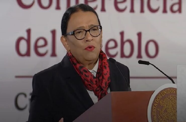 Rosa Icela garantiza libertad de expresión y manifestación ante polémica por lista de medios críticos