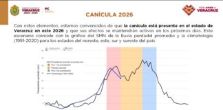 Periodo de canícula incrementa riesgo de incendios forestales y de pastizal en Veracruz