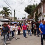 Autoridades municipales recorren la colonia Lomas de Casa Blanca; dan seguimiento a gestiones ciudadanas en territorio