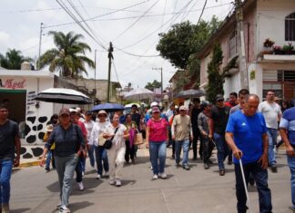 Autoridades municipales recorren la colonia Lomas de Casa Blanca; dan seguimiento a gestiones ciudadanas en territorio