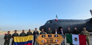México responde a Colombia con ayuda humanitaria y equipo especializado tras el sismo.