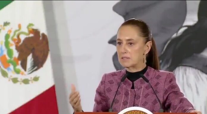 Confirma Claudia Sheinbaum que la pareja de mexicanos fallecieron en el terremoto en Colombia