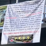 Aparecen dos narcomantas con amenazas en Coatzacoalcos