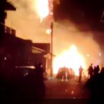 Coche bomba frente a comandancia en Ojocaliente Zacatecas deja 7 heridos.
