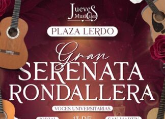 Gran Serenata Rondallera llenará de música y tradición la Plaza Lerdo