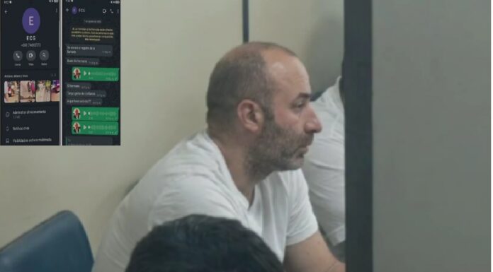 Chats del celular de Cerimedo contradicen versión de “autoatentado” en ataque contra Nadia Beller
