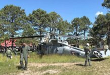 #Video: Sedena confirma aterrizaje de emergencia de helicóptero en Durango