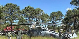 #Video: Sedena confirma aterrizaje de emergencia de helicóptero en Durango