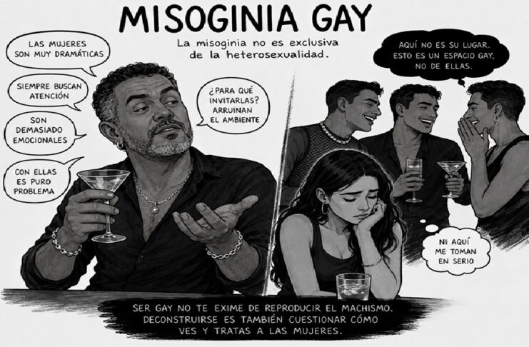 Misoginia gay: reproducción del machismo en espacios de la diversidad