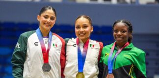 Gimnasia artística mexicana brilla con oro y plata en Centroamericanos