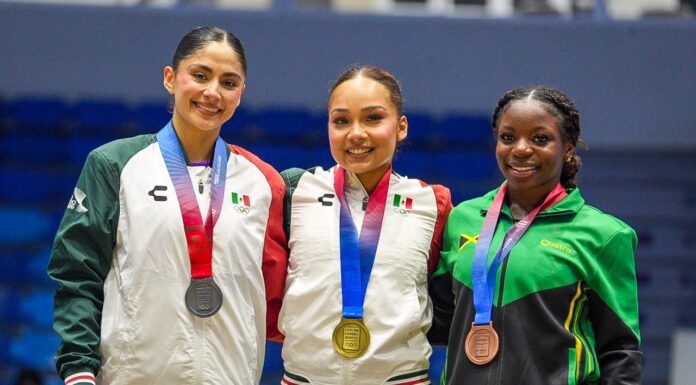 Gimnasia artística mexicana brilla con oro y plata en Centroamericanos